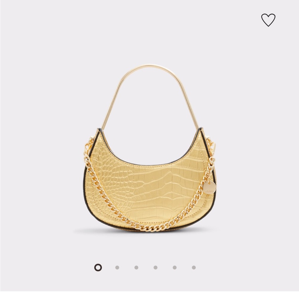 Gold also bag